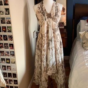 leopard print dress